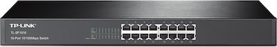 TP-LINK TL-SF1016 v13 Unmanaged L2 Switch με 16 Θύρες Ethernet