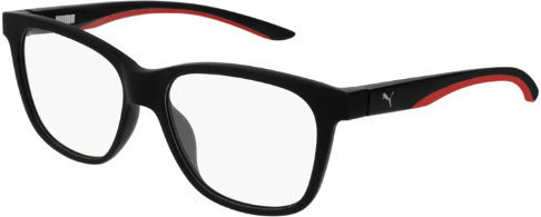 PUMA Plastic Eyeglass Frame Black PU0208O 001