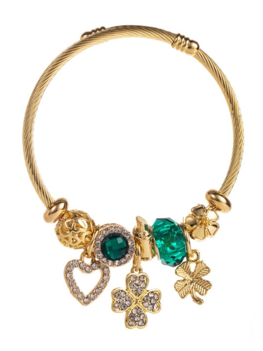 Callajewels Women's Steel Handcuff Bracelet