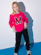 Kinder Sweatpants Set - Jogginganzug Fuchsia 2Stück