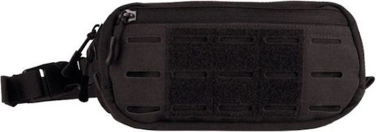 Mil-tec Fanny Pack Laser Cut Waist Bag Black