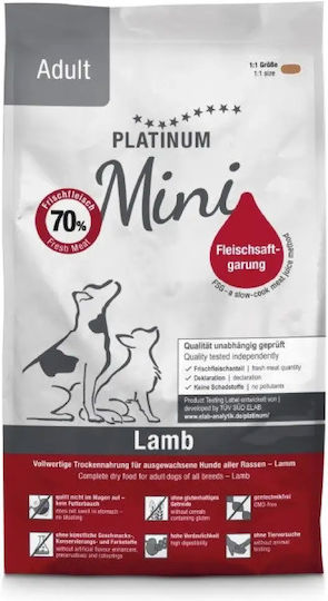 Platinum Adult Mini Lamm & Reis Gekochtes Nassfutter für Hunde 900g