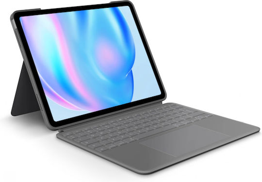 Logitech Combo Touch Klappdeckel Gray (iPad Pro 11 Zoll (M2), iPad Air (5. Generation)) 920-012636
