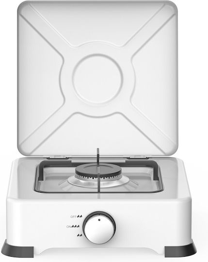 Rosberg Countertop Burner Flüssiggas Single Weiß
