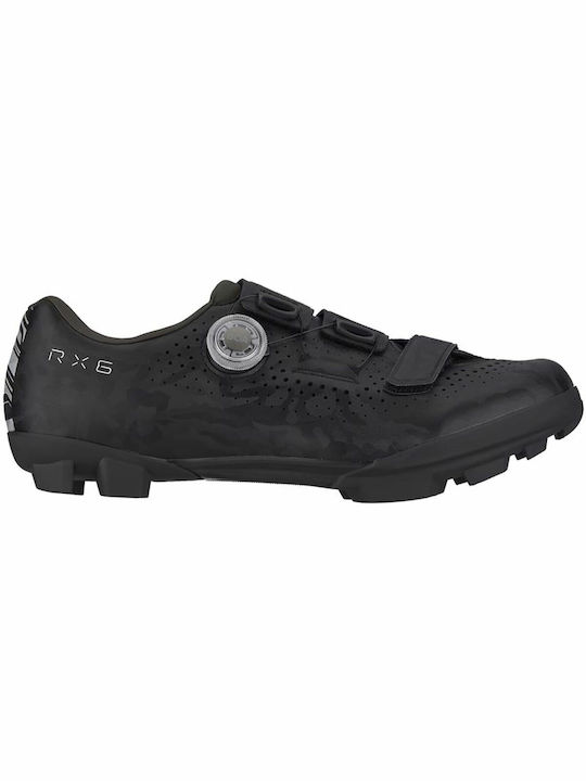 Shimano Ανδρικά Χαμηλά Παπούτσια Ποδηλασίας Βουνού Μαύρα