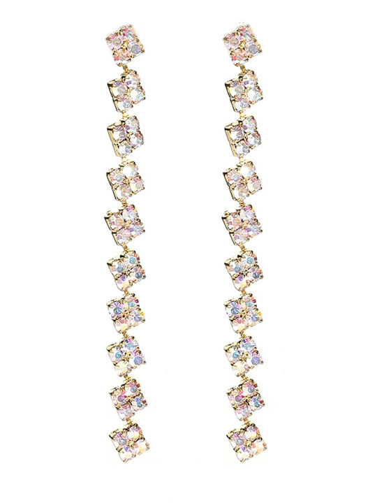 Callajewels Σκουλαρίκια Κρεμαστά με Πέτρες