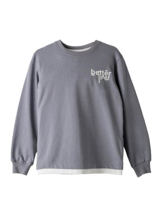 Kinder-Sweatshirt Gray
