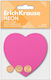 Αυτοκόλλητες Σημειώσεις Erichkrause Neon Heart 50φ Pink 61725