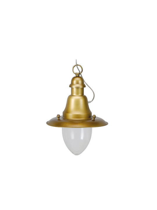 Lido Outdoor Hanging Ceiling Light in Black Color 112447