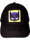 DC Kids' Hat Jockey Fabric Batman Black