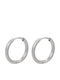 Callajewels Σκουλαρίκια Κρίκοι από Ατσάλι