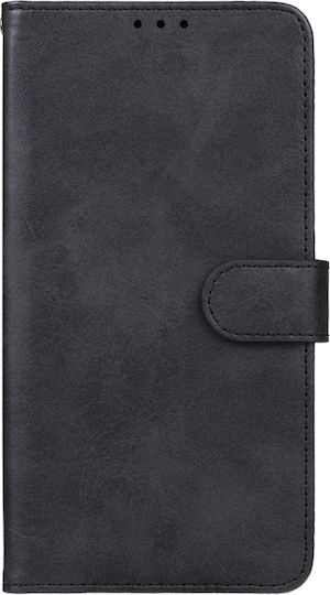 Wallet Δερμάτινο / Δερματίνης / Σιλικόνης Μαύρο (Redmi Note 13 4G)