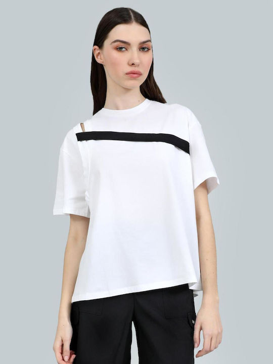 Doca Damen T-Shirt White