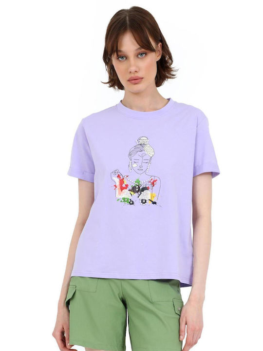 Doca Women's T-shirt Lila