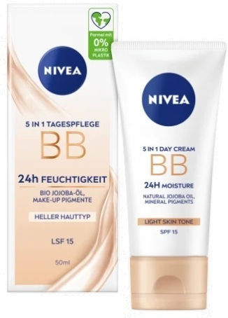 Nivea Bright Skin Typ Bb Creme 50ml LSF 15