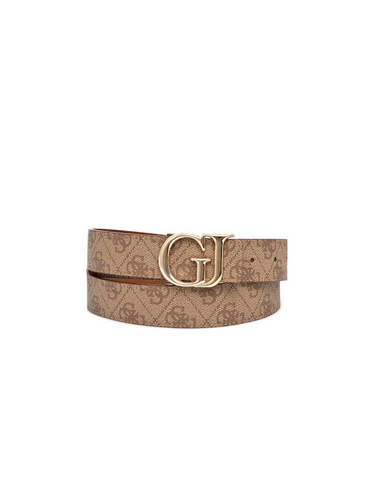 Guess Damen Gürtel Beige