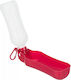 2461 Kunststoff-Hundefutterautomat / Wasserspender Rot 500ml 2461