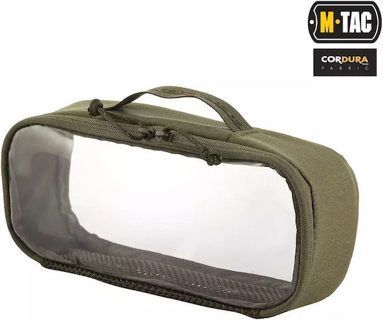 M-tac Transparent Elite Medium Tool Organizer Ranger Green