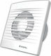 Dospel STYL Wall-mounted Ventilator Bathroom 100mm White