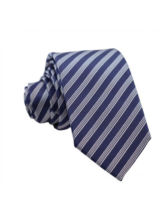 Erika Men's Tie Printed Navy/White