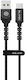 Blavec Raptor Braided USB 2.0 Cable USB-C male - USB-A Μαύρο 3m