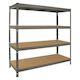 Dexion Regal 160x60x160cm mit 4 Regalen Gesamtbelastbarkeit 1400kg