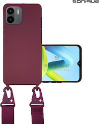 Sonique Strap Задна корица Силикон 0.5мм с Каиш...
