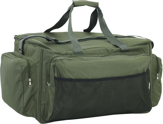 Waterproof Dark Green Fishing Bag Oxford Fabric Green 84 X 35 X 35 Cm