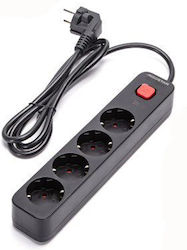 Aigostar Steckdosenleiste 4 Steckdosen mit Kabel 1,5 m Aigostar Steckdosenleiste 4 Steckdosen mit Kabel 1,5 m