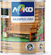 Leko Wood Varnish Ebony Color 650 Ml Moisture U...
