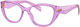 Prada Damen Acetat Schmetterling Lila PR21ZV 13...