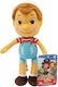 Pinocchio "πινόκιο Φίλοι" Λούτρινο 27cm
