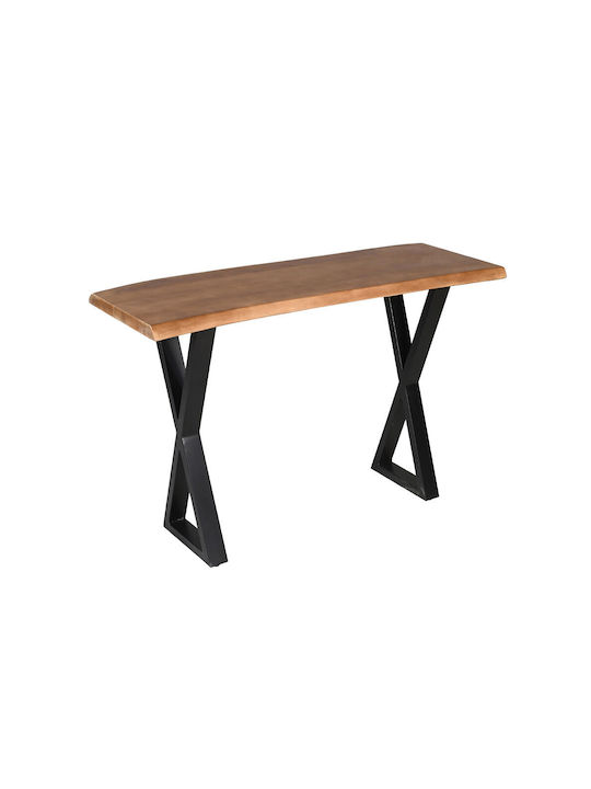 Mingle Конзолна маса Walnut Black Д120xШ40xВ76cm
