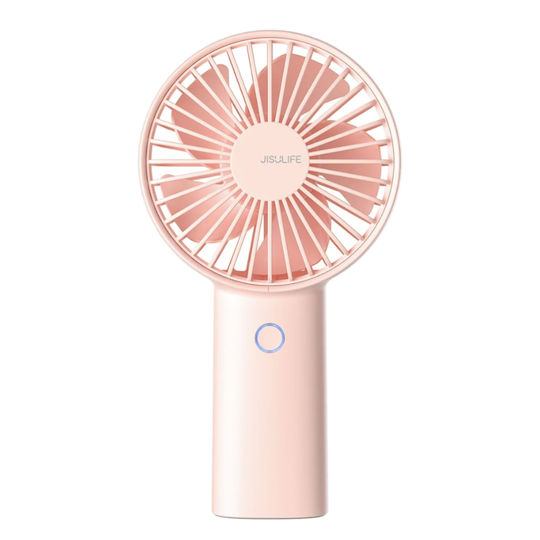 Jisulife Ventilator Portabil de Lux Mini Life3 F2b Tip Ultra-Silent cu 3 Viteze 4000mah Roz