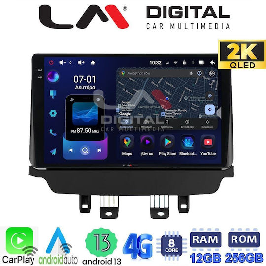 LM Digital Ηχοσύστημα Αυτοκινήτου για Mazda CX-3 2014-2021 (Bluetooth/USB/WiFi/GPS/Apple-Carplay/Android-Auto)