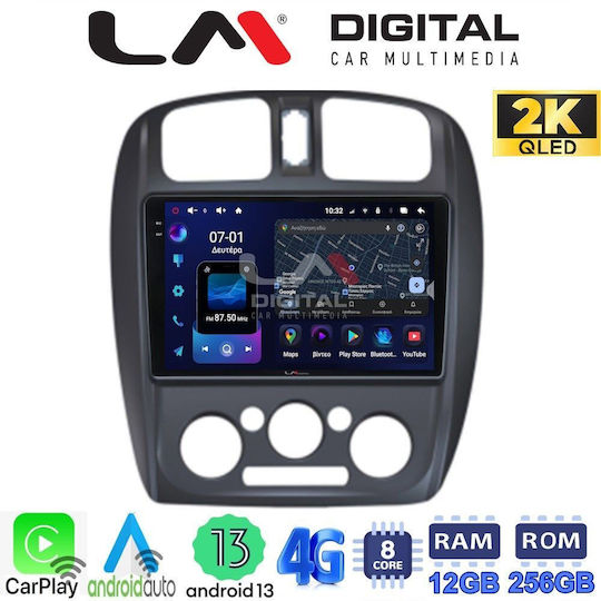 LM Digital Автомобилна Аудио Система (Блутут/USB/WiFi/GPS/Apple-Carplay/Android-Auto)