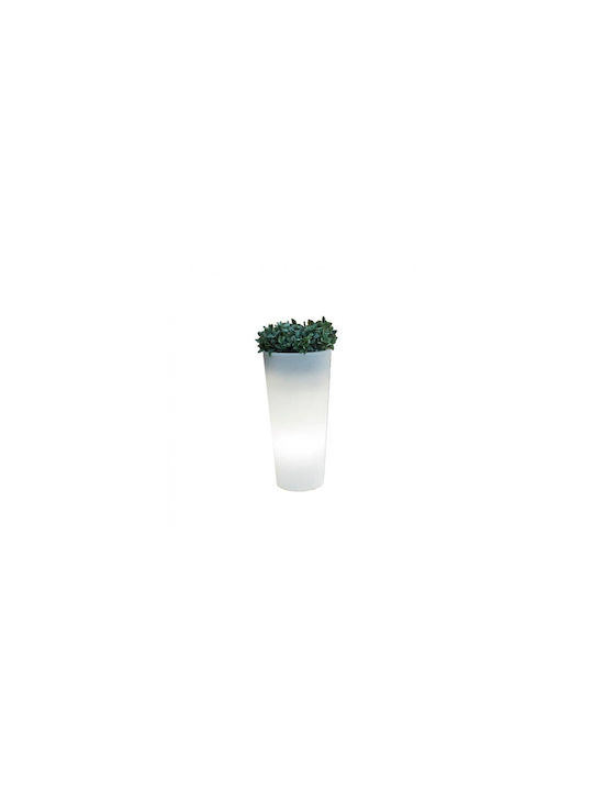 NewGarden Flower Pot Illuminated White LUMFC060OFNW