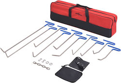 vidaXL Kit Επιδιόρθωσης για Βαθουλώματα Αυτοκινήτου Κόκκινο 16τμχ