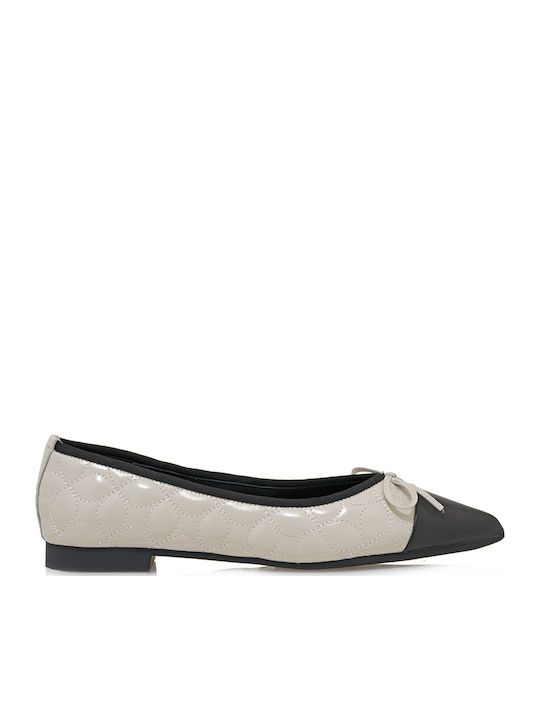 Leather Ballerinas White T170036116E9
