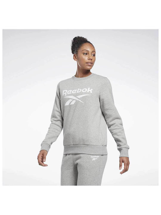 Reebok Identity Women's Fleece Sweatshirt Gray