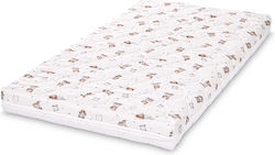 Lorelli Mattress Crib Havana Bears Beige 62cmx110cmx10cm