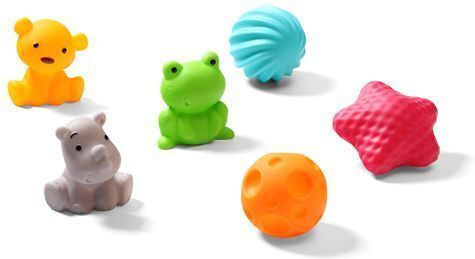 Babyono Sensory Have Fun Silicone for 6+ Months