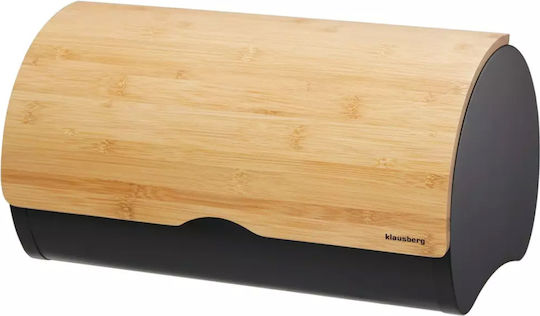 Klausberg Bread Box made of Bamboo Brown 38x24x20.5cm