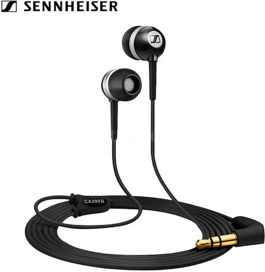 Sennheiser CX 300-II Precision Earbuds Handsfree Ακουστικά με Βύσμα 3.5mm Μαύρο