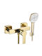 Rea Argus Rea Mixer Shower Faucet Complete Set Gold