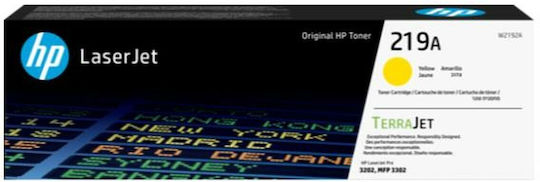 HP 219A Original Toner Laser Printer Yellow 1200 Pages (W2192A)