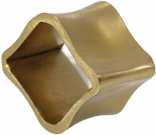 Suport de prosoape exclusiv din aur, set de 6 piese, 029194, din aluminiu