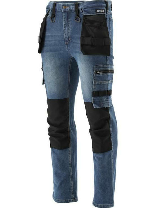 Yato Arbeitshose Jeans Blau