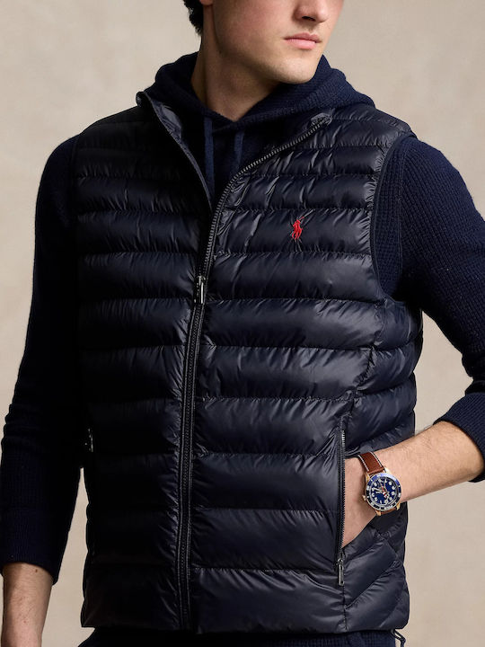 Ralph Lauren Fără mâneci Geacă pentru bărbați Albastru