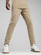 Puma Men's Sweatpants with Rubber Beige